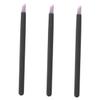 Luxshiny 3Pcs Nail Cuticle Pusher Ergonomic Handle Nail Tool for Dead Skin Removal Fingernail Grinding Portable Nail Care Polishing Stick for Home Travel view 1