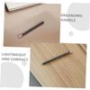 Luxshiny 3Pcs Nail Cuticle Pusher Ergonomic Handle Nail Tool for Dead Skin Removal Fingernail Grinding Portable Nail Care Polishing Stick for Home Travel view 3