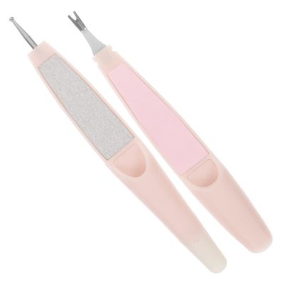 CALLARON 1Set Cuticle Pusher Remover Tool Multi Purpose Nail Dotting Applicator for Home Nail Art Lightweight Durable Manicure Tool for Personal Salon Use