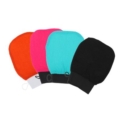 ERINGOGO 4Pcs Bath Exfoliating Mitts Comfortable Skin Cleaning Gloves for Deep Cleansing Suitable for Arms Legs Chest and Back Lightweight and Exfoliation