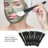 10pcs Silicone Facial Mask Brush | Double Ended Mud Mask Applicator for Home/Salon/Travel | Ergonomic Handle & Spatula Design | Skin - Friendly & Simple Maintenance view 4