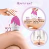 Epilator for Women, Smooth Glide Facial Hair Remover with 2 Speed & LED Light, Rechargeable Cordless Electric Epilator for Face, Bikini, Underarms, Arms, and Legs, Painless & Portable view 4