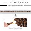Passion Twist Hair 12 Inch 8 Packs Water Wave Crochet Hair Bohemian Braiding Hair for Boho Locs Pre Looped Crochet Braids Hair for Black Women 30# view 3