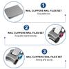 CALLARON 3Pcs Stainless Steel Nail Clippers Set Ergonomic Design with Double Curved Edges for Men Women Durable Nail Cutter Files for Professional Manicure view 3