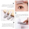 SHERCHPRY 100Pcs Eyebrow Trimming Tools Stainless Steel Single Eyebrow Razors for Facial Hair Removal Safe Protective Mesh Design Easy to Use for Home Professional Grooming view 2