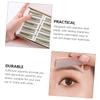 SHERCHPRY 100Pcs Eyebrow Trimming Tools Stainless Steel Single Eyebrow Razors for Facial Hair Removal Safe Protective Mesh Design Easy to Use for Home Professional Grooming view 4