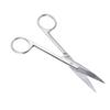 MUCKLILY Stainless Steel Eyebrow Trimming Scissors for Women Makeup Tweezer Nose Hair Scissors Curved for Beauty view 1