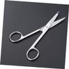 MUCKLILY Stainless Steel Eyebrow Trimming Scissors for Women Makeup Tweezer Nose Hair Scissors Curved for Beauty view 3
