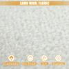 Beige,180 * 60cm(R),LDLCYCN Massage Table Pad Lamb Wool Comfortable Massage Bed Pad with Elastic Band Non-Slip Thicken Massage Table Mattress Topper with Hole Lash Bed Pad for SPA Beauty Salon view 2
