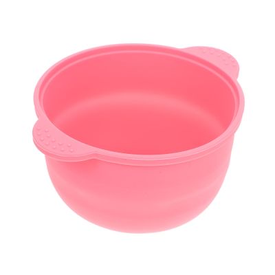 LIFKOME Hair Removal Wax Melting Container Premium Silicone Non Stick Pot with Handle Wax Heater Bowl for Home and Salon Waxing Pink Color
