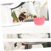 LIFKOME Hair Removal Wax Melting Container Premium Silicone Non Stick Pot with Handle Wax Heater Bowl for Home and Salon Waxing Pink Color view 4