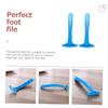 BATHVEVE 2Pcs Pedicure Trimmer Foot File Professional Exfoliating Tool for Dead Skin Removal Durable Surface for Smooth Feet for Home Salon Use view 4