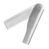BATHVEVE Beard and Hair Comb for Men Compact Travel Comb with Cover Static Stainless Steel for Grooming Detangling Styling for Husband view 1