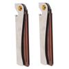 Beaupretty 2pcs Folding Beard Comb Men's Portable Stainless Steel Fine Tooth Grooming Tool Bottle Opener for Beard Styling view 1