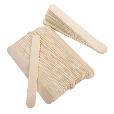 HAKIDZEL Wooden Sticks for Body Hair Removal Smooth Applicators for Waxing Lightweight Portable Hair Removal Tools for Skin and Eyebrow Care