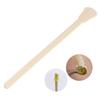 FONDOTIN 200Pcs Disposable Wooden Waxing Spatulas Natural Color for Hair Removal Suitable for Hot and Strip Wax Professional DIY Use Odorless Skin Safe view 2