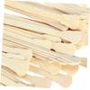 FONDOTIN 200Pcs Disposable Wooden Waxing Spatulas Natural Color for Hair Removal Suitable for Hot and Strip Wax Professional DIY Use Odorless Skin Safe view 3