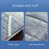 Gray,80 * 190cm(R),LDLCYCN Sponge Massage Bed Mattress Topper Spa Massage Table Pad with Elastic Band Non-Slip Lash Bed Topper Without Hole Thicken 5Cm Massage Accessories Protective Pad view 4