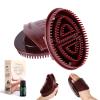 2 PCS Meridian Brush Massage Body Brush, 2025 Upgraded Meridian Massage Brushes with 10 ML Essential Oil, Full Body Relaxation Cellulite Massager Brushes for Belly, Arms, Legs, Back (Brown) view 1