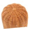 OUNONA Rattan Wig Display Stand Handmade Wicker Mannequin Head for Salon Home Storage Rack for Wigs Hats and Hair Accessories Versatile Cap Holder and Organizer view 3