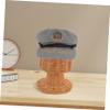 OUNONA Rattan Wig Display Stand Handmade Wicker Mannequin Head for Salon Home Storage Rack for Wigs Hats and Hair Accessories Versatile Cap Holder and Organizer view 4