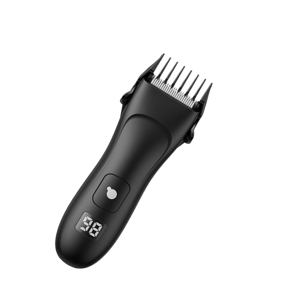 SOESFOUFU USB Rechargeable Men's Hair Clipper Body Hair Trimmer Ceramic Blade Multipurpose for Beard Mustache Groin for Bathroom