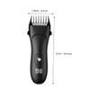 SOESFOUFU USB Rechargeable Men's Hair Clipper Body Hair Trimmer Ceramic Blade Multipurpose for Beard Mustache Groin for Bathroom view 2