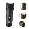 SOESFOUFU USB Rechargeable Men's Hair Clipper Body Hair Trimmer Ceramic Blade Multipurpose for Beard Mustache Groin for Bathroom view 4
