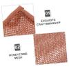 Beavorty 2Pcs Bathing Exfoliating Mittens Shower Scrub Gloves for Body Rich Foaming Net Design Portable Exfoliating Mitts for Easy Skin Cleaning for Home Travel view 3