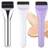 3 Pcs Flat Foundation Brush, Spatula Brush Makeup Face Mask Brushs, Blender Professional Liquid Foundation Brushs Tool for Applicator Face Cream Powder Concealer view 1