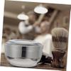 Healeved 1Pc Stainless Steel Shaving Bowl for Men Practical Foaming Container with Capacity Safe Rounded Edges for Home Shaving Experience view 3