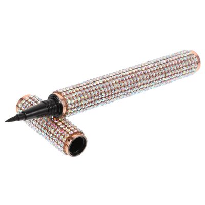 DECOMELODY Self-Adhesive Eyeliner Pen Waterproof Liquid Eyeliner Easy to Use Makeup Accessory for False for Eye Beauty