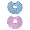 HAKIDZEL Silicone Makeup Brush Cleaning Pad 2pcs Non-slip Cosmetic Brush Cleaner Mat for Effortless Cleaning for Beauty Enthusiasts and Professional Makeup Artists view 1