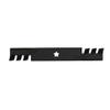 #US Replacement Parts 575240701 (1) 17-3/4" X 5 Point Star Mulcher Blade for Husqvarna Models (Thoq#23525-06768) view 1