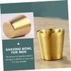 CALLARON 1Pc Stainless Steel Shaving Bowl Simple Shaving Bowl for Lathering Soap Daily Use for Men Elegant Durable Design view 2