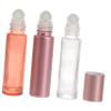 SOESFOUFU 10ml Rose Gold Roller Ball Essential Oil Bottles 9pcs Refillable Glass Containers for Travel Perfume view 1