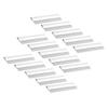 HAKIDZEL 100Pcs Eyebrow Trimming Blades Facial Hair Remover for Precise Eyebrow Grooming Gentle and Painless Trimming Tool for All Skill Levels view 1