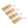 Beavorty 4Pcs Portable Nail Brush Gentle Hand Nail Cleaner Scrubbing Brush for Fingernails Toenails Compact Design for Home Salon Use Nail Cleaning Tool view 1