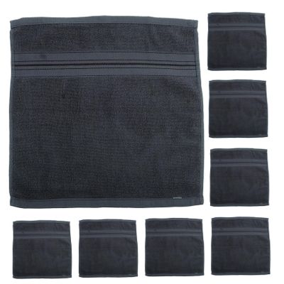 Cabilock 12pcs Extra Soft Cotton Face Towels Set Highly Absorbent Washcloths for Bath Gym and Salon Premium Cotton Material Quick Dry for Daily Use