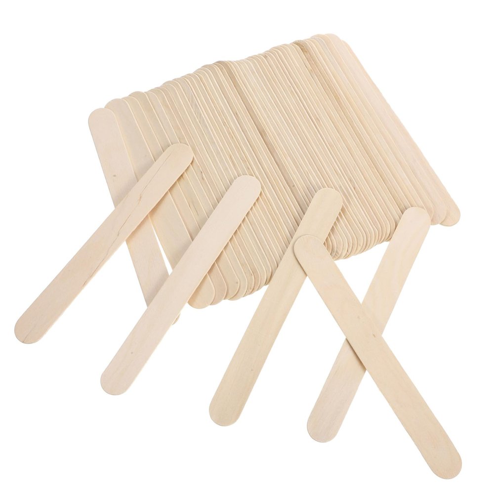 Beaupretty 6 Boxes of Wooden Wax Applicator Sticks for Hair Removal Disposable Spatulas for Waxing 100% Natural Wood for Personal Use