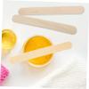 Beaupretty 6 Boxes of Wooden Wax Applicator Sticks for Hair Removal Disposable Spatulas for Waxing 100% Natural Wood for Personal Use view 2