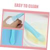 MUCKLILY 6pcs Double-Ended Silicone Facial Mask Brush Spatula Tool Set for Mud Masks Eye and Makeup Application Versatile Applicator for Skincare and Beauty view 3