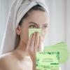 Face Oil Blotting Sheets - 100pieces Matte-Finish Paper Pads, Makeup-Safe Wipes | Travel-Friendly Facial Oil Control Film, Portable Shine Absorbers, Comppact Skin Refresher Accessory for Travel Outdo view 3