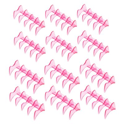 BATHVEVE 30Pcs Perm Curling Insulation Clips Heat Resistant Support Bars for Hair Styling Perming Curling for Salon DIY Use Safe Convenient Hair Tools