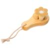 Healeved Facial Exfoliator Brush Wooden Handle Face Scrubber for Deep Cleansing Blackhead Removal view 1