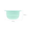 PACKOVE Silicone Wax Melting Pot Non-stick Design 1.5L Capacity Easy to Clean Wax Heater Inner Bowl for Hair Removal Supplies for DIY Waxing view 2