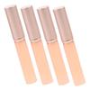 Beaupretty 4Pcs Portable Silicone Lip Brush with Caps Head Applicators for Lip Balm Lipstick and Makeup Tools for Travel and Daily Use view 1