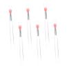 Beatifufu 6Pcs Silicone Lip Brush with Lid Makeup Applicators for Lip Color Lip Mask Concealer Soft Tools for Makeup Lovers Watermelon view 1