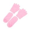 Beaupretty 2pairs Moisturizing Spa Gloves Socks Set Dry Hand Foot Care Women's Comfortable Sleep Gloves view 1
