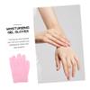Beaupretty 2pairs Moisturizing Spa Gloves Socks Set Dry Hand Foot Care Women's Comfortable Sleep Gloves view 3